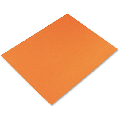 Pacon Railroad Poster Board 22" x 28" - 4 Ply Orange