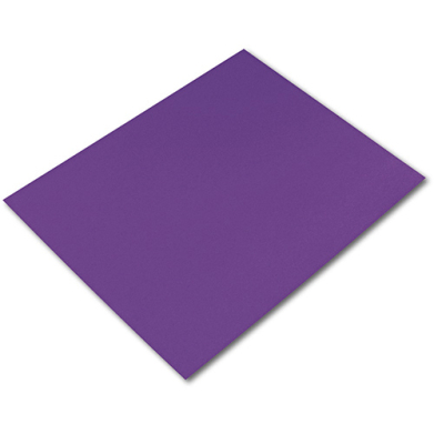 Pacon Railroad Poster Board 22" x 28" - 4 Ply Purple