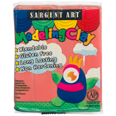 Sargent Modeling Clay - (1lb) Pink