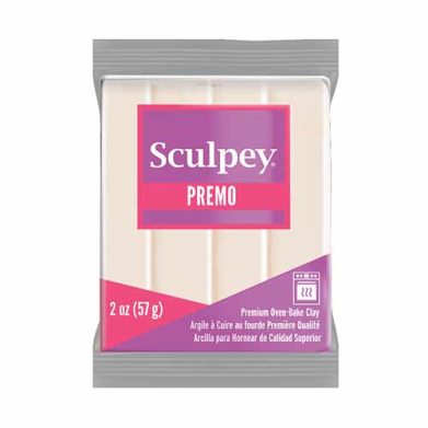Sculpey Premo Oven-Bake Clay (2oz bar) - Translucent