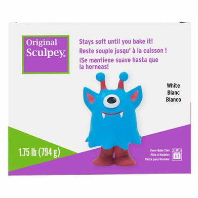 Sculpey Original White Clay (1.75lb pack)