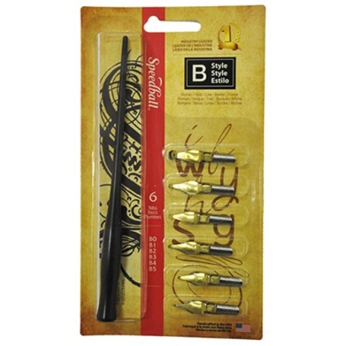 Speedball Pen Nib Set - (7 Pieces) Round B Style