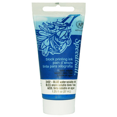 Speedball Block Printing Ink - (1.25oz/37ml) Blue