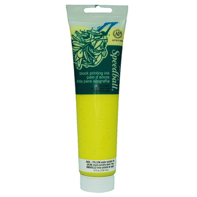 Speedball Block Printing Ink - (5oz/150ml) Yellow