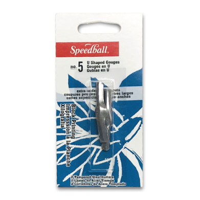 Speedball #5 Large Gouge Linoleum Cutters (2 pack)