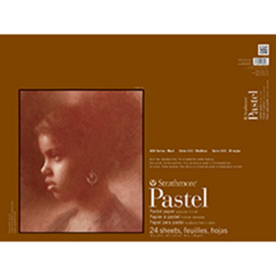 Strathmore 400 Series Pastel Pad (403) 18" x 24" - (24 sheets, 80lb) Glue Bound