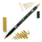 Tombow Dual Brush Pen -Yellow Gold 026