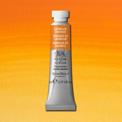Winsor & Newton Professional Water Colour - (.17oz/5ml) Cadmium Orange