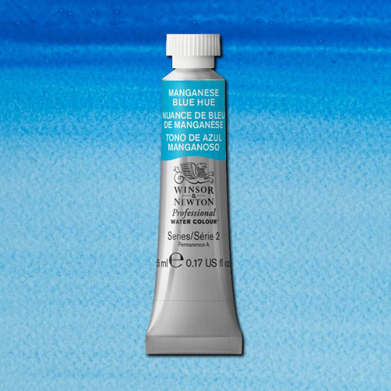 Winsor & Newton Professional Water Colour  (.17oz/5ml) Manganese Blue Hue