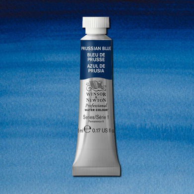Winsor & Newton Professional Water Colour  (.17oz/5ml) Prussian Blue