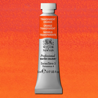 Winsor & Newton Professional Water Colour  (.17oz/5ml) Transparent Orange