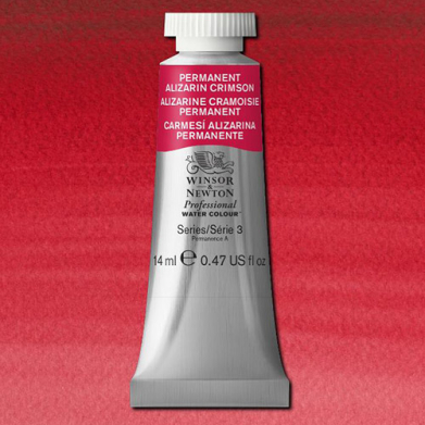 Winsor & Newton Professional Water Colour  (.47oz/14ml) Permanent Alizarin Crimson