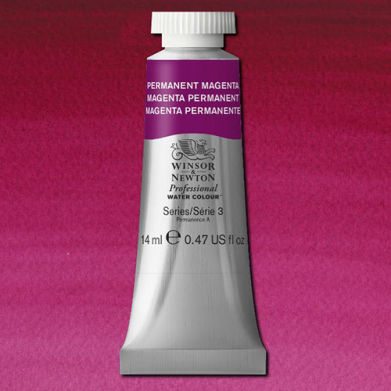 Winsor & Newton Professional Water Colour  (.47oz/14ml) Permanent Magenta