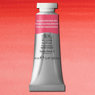 Winsor & Newton Professional Water Colour  (.47oz/14ml) Quinacridone Red