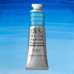 Winsor & Newton Professional Water Colour  (1.25oz/37ml) Winsor Blue (Green Shade)