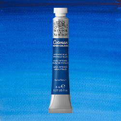Cotman Watercolor Intense Phthalo Blue 8ml
