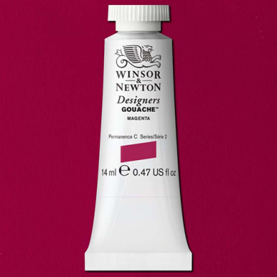 Winsor & Newton Designers Gouache  (0.47oz/14mL) Magenta