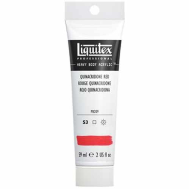 Liquitex Professional Heavy Body Acrylic Paint  (2oz/59ml) Quinacridone Red