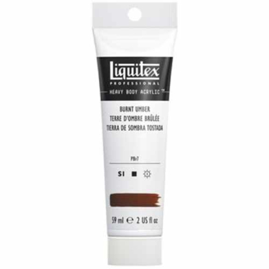 Liquitex Professional Heavy Body Acrylic Paint - (2oz/59ml) Burnt Umber
