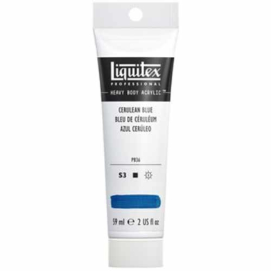 Liquitex Professional Heavy Body Acrylic Paint - (2oz/59ml) Cerulean Blue