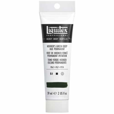 Liquitex Professional Heavy Body Acrylic Paint - (2oz/59ml) Hooker's Green Deep Hue