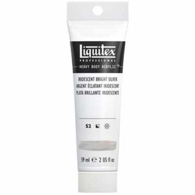 Liquitex Professional Heavy Body Acrylic Paint - (2oz/59ml) Iridescent Bright Silver