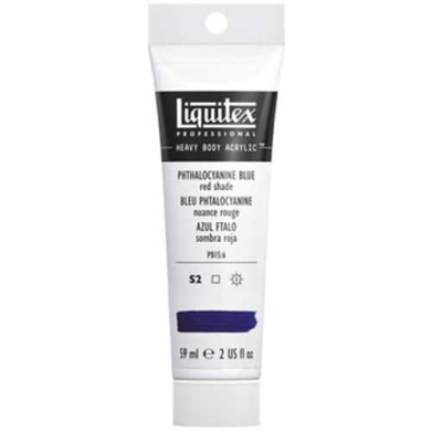 Liquitex Professional Heavy Body Acrylic Paint - (2oz/59ml) Phthalocyanine Blue (Red Shade)