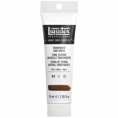 Liquitex Professional Heavy Body Acrylic Paint - (2oz/59ml) Transparent Raw Umber