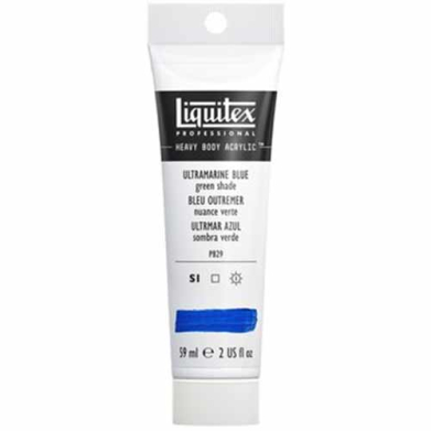 Liquitex Professional Heavy Body Acrylic Paint - (2oz/59ml) Ultramarine Blue (Green Shade)