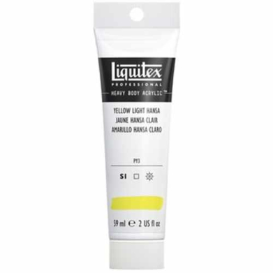 Liquitex Professional Heavy Body Acrylic Paint - (2oz/59ml) Yellow Light Hansa