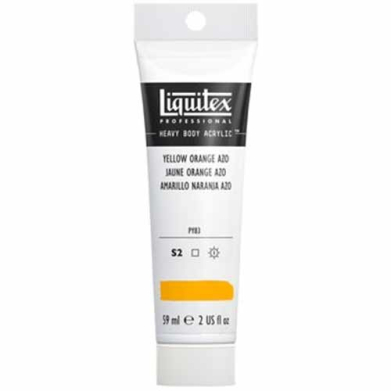 Liquitex Professional Heavy Body Acrylic Paint - (2oz/59ml) Yellow Orange Azo