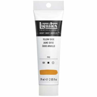 Liquitex Professional Heavy Body Acrylic Paint - (2oz/59ml) Yellow Oxide