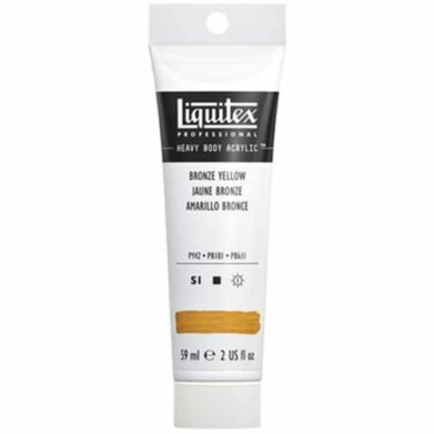 Liquitex Professional Heavy Body Acrylic Paint - (2oz/59ml) Bronze Yellow