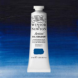 Winsor & Newton Artists' Oil Colour Paint - (1.25oz/37ml) Indanthrene Blue