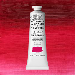 Winsor & Newton Artists' Oil Colour Paint - (1.25oz/37ml) Permanent Rose