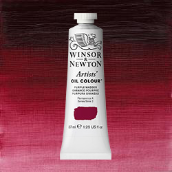 Winsor & Newton Artists' Oil Colour Paint - (1.25oz/37ml) Purple Madder