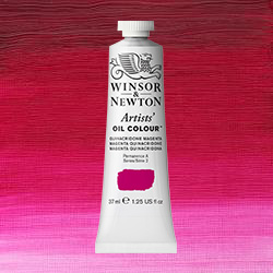 Winsor & Newton Artists' Oil Colour Paint - (1.25oz/37ml) Quinacridone Magenta