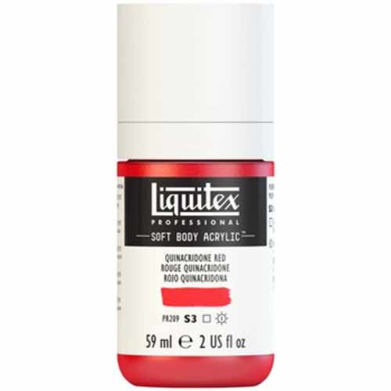 Liquitex Professional Soft Body Acrylic Paint - (2oz/59ml) Quinacridone Red