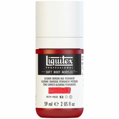 Liquitex Professional Soft Body Acrylic Paint - (2oz/59ml) Alizarin Crimson