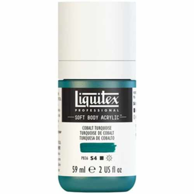Liquitex Professional Soft Body Acrylic Paint - (2oz/59ml) Cobalt Turquoise