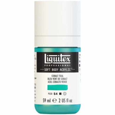 Liquitex Professional Soft Body Acrylic Paint - (2oz/59ml) Cobalt Teal