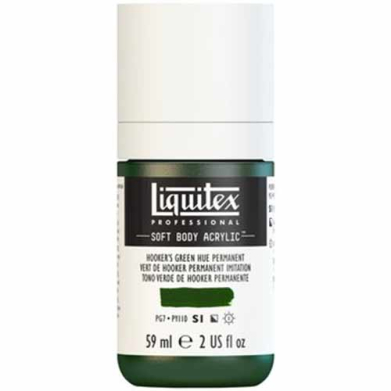 Liquitex Professional Soft Body Acrylic Paint - (2oz/59ml) Hookers Green Hue