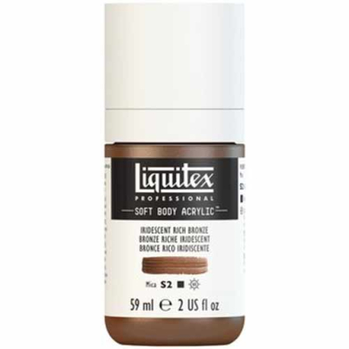 Liquitex Professional Soft Body Acrylic Paint - (2oz/59ml) Iridescent Rich Bronze