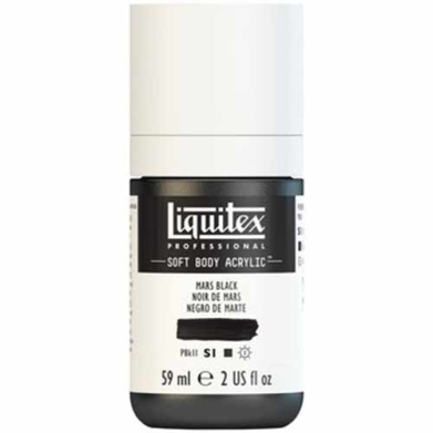 Liquitex Professional Soft Body Acrylic Paint - (2oz/59ml) Mars Black