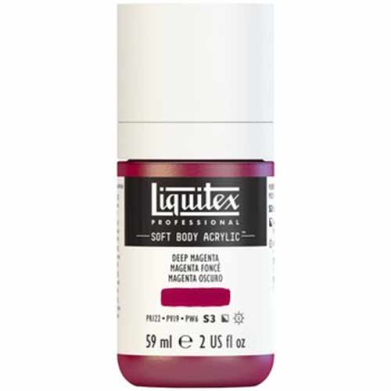 Liquitex Professional Soft Body Acrylic Paint - (2oz/59ml) Deep Magenta