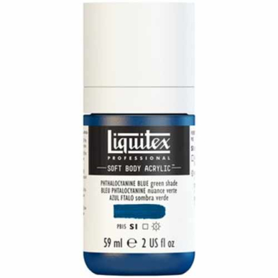Liquitex Professional Soft Body Acrylic Paint - (2oz/59ml) Phthalo Blue