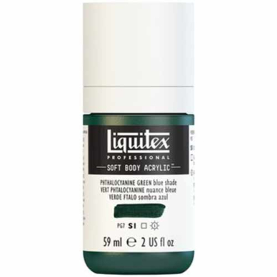 Liquitex Professional Soft Body Acrylic Paint - (2oz/59ml) Phthalo Green Blue Shade