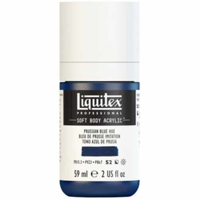 Liquitex Professional Soft Body Acrylic Paint - (2oz/59ml) Prussian Blue Hue
