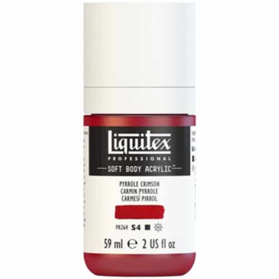 Liquitex Professional Soft Body Acrylic Paint - (2oz/59ml) Pyrrole Crimson