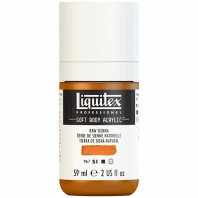 Liquitex Professional Soft Body Acrylic Paint - (2oz/59ml) Raw Sienna
